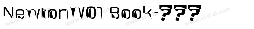 NewtonW01 Book字体转换